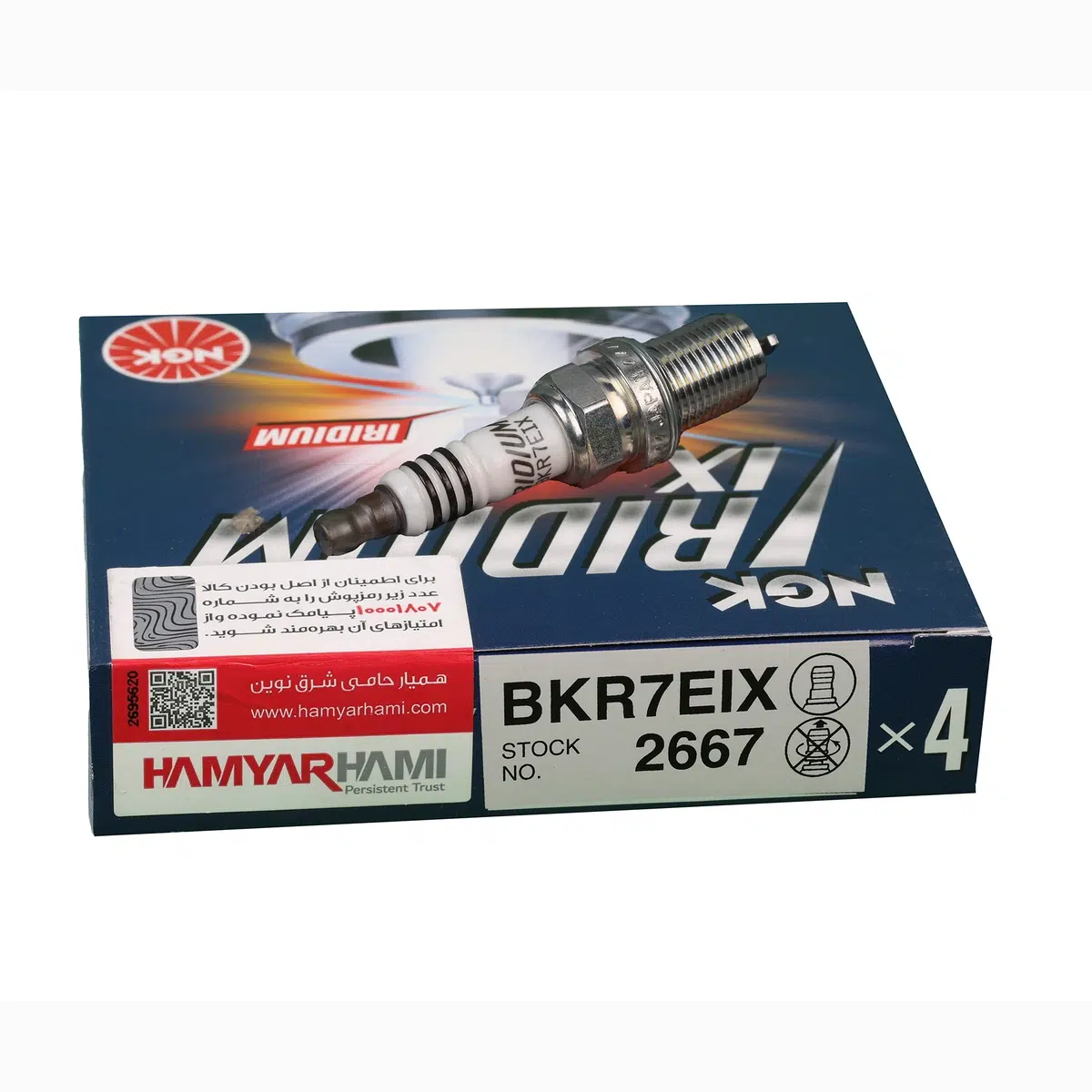2667 1 شمع خودرو کد BKR7EIX/2667 - تصویر 1